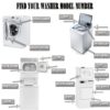 washer model number